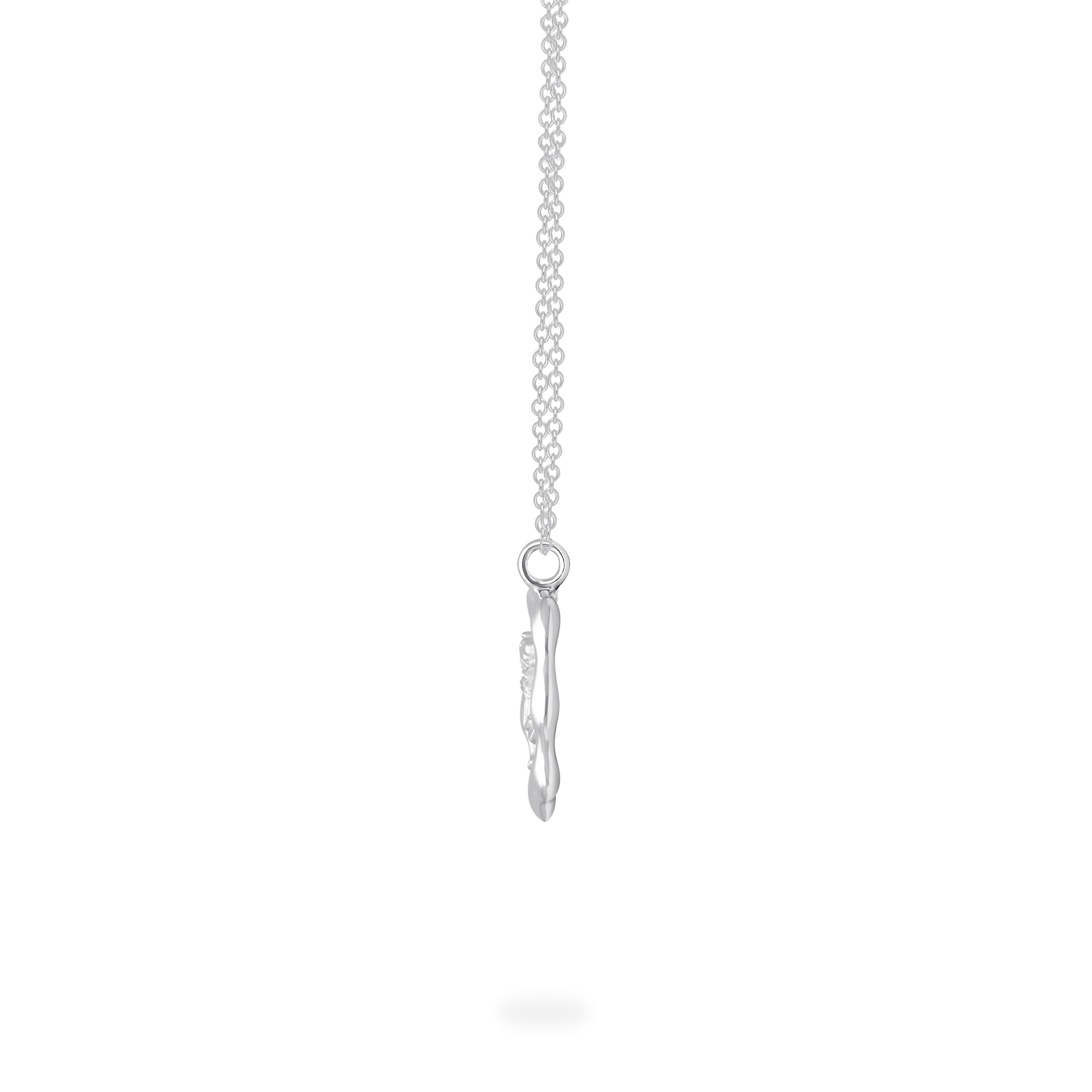 Sterling silver leo necklace clearance